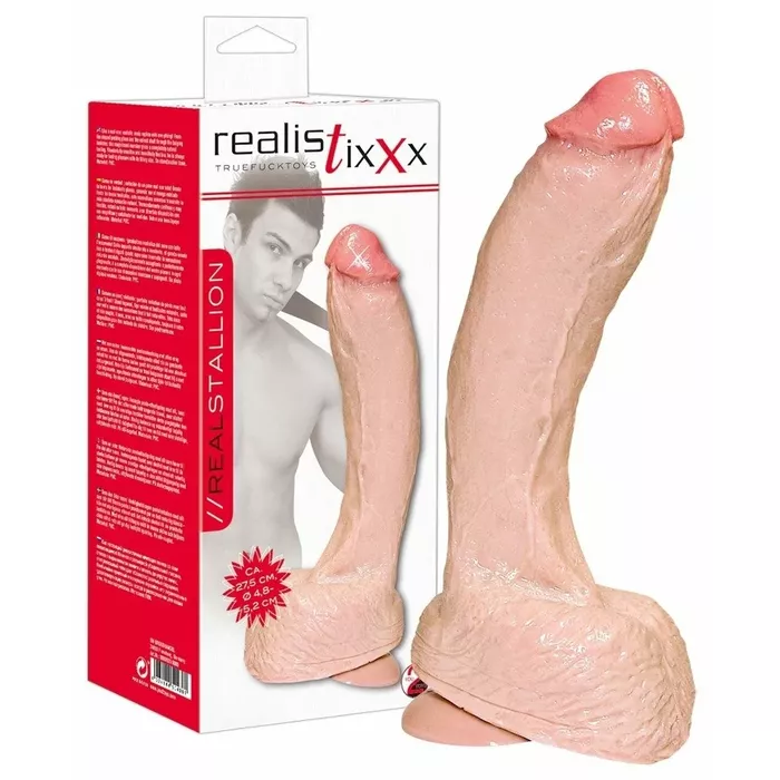 Фаллоимитатор RealistixXx Real Stallion — PVC, 27,5 см Photo 4