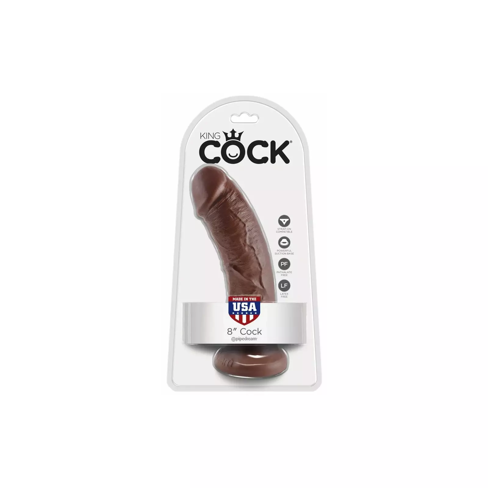 Dildo King Cock 8 inch Photo 4