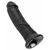 Dildo King Cock 8 collas Melns Photo 3