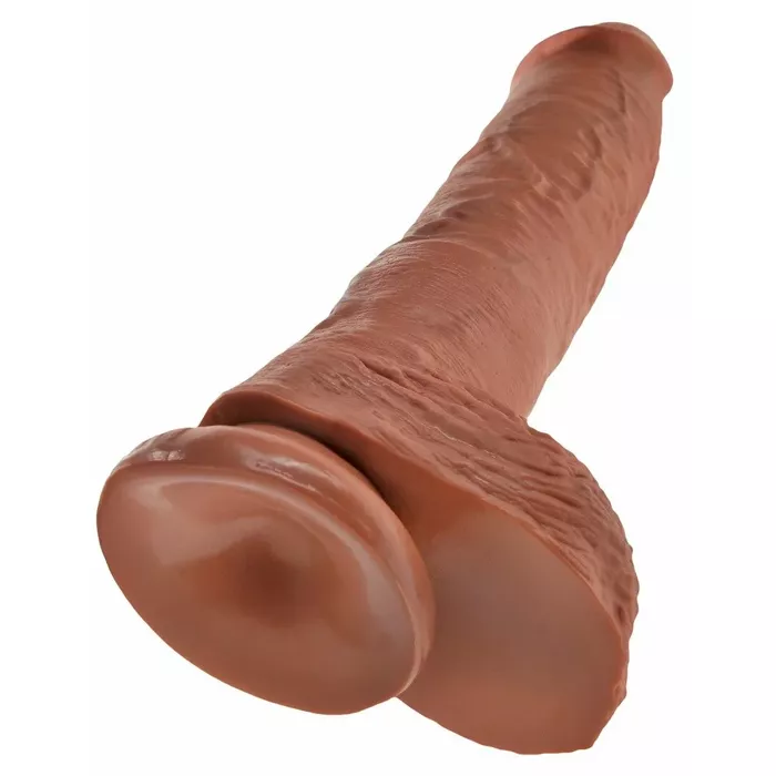 Dildo King Cock 10 inch Balls — PVC, 27 cm Photo 4