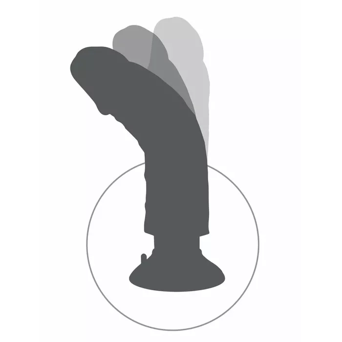 Dildo King Cock 7 inch vibrating — PVC/ABS Photo 7