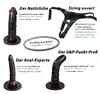 Strap-on harness You2Toys adjustable with 15–16 cm dildos Photo 22