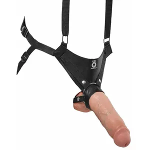 King Cock 12 Inch Hollow Strap