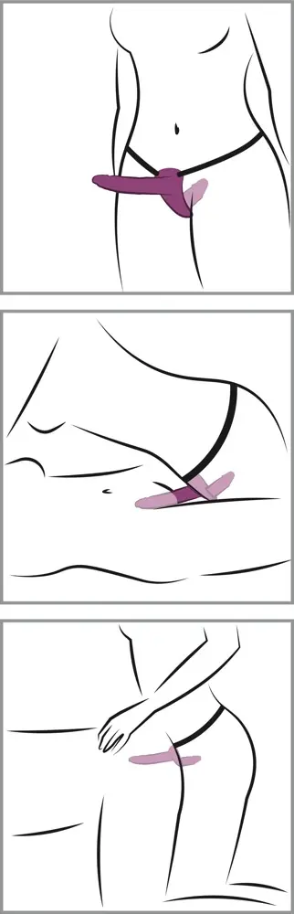 You2Toys Vibrating Strap-On Duo — double strap-on vibrator Photo 8