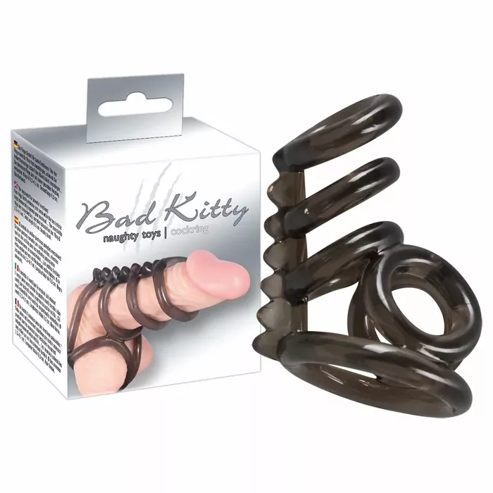 Cock ring bad kitty BK Cock Ring — TPE, 2.2–4.1 cm Photo 5