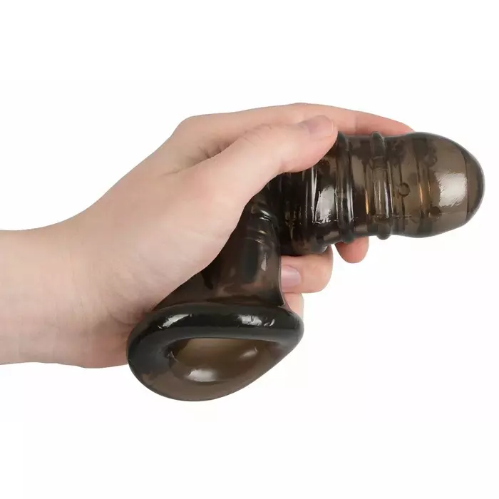 Насадка Rebel Dick & Ball Sleeve TPR 3,0 см 18 см Photo 3