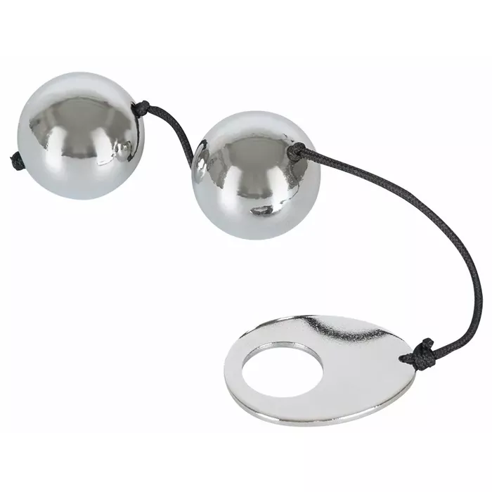 Bad Kitty metal pleasure balls — 23 cm, Ø 3 cm Photo 2
