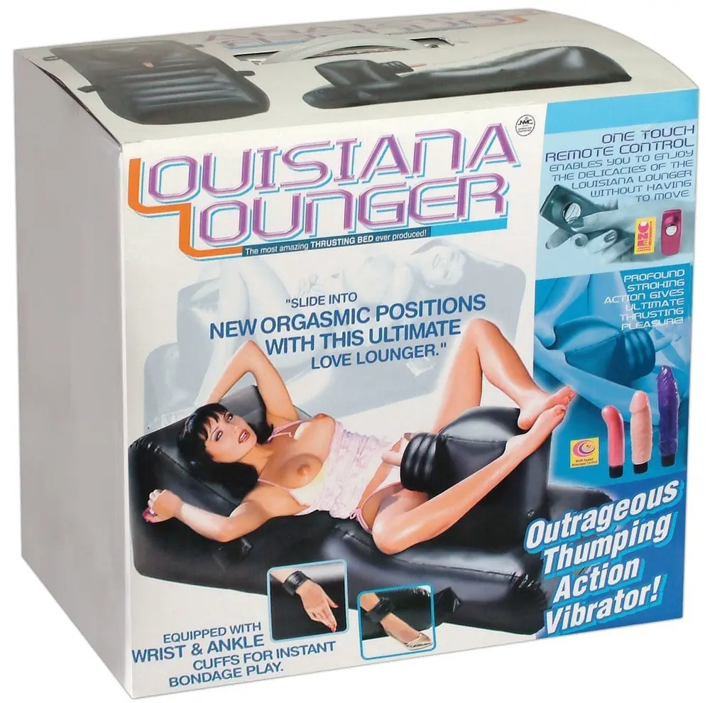 NMC Louisiana Lounger — inflatable lounger with vibrators Photo 8