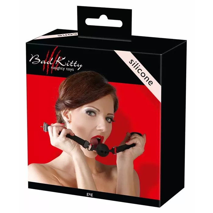 Bumbiņu gag bad kitty Gag Silicone — Ø 3,5 cm Photo 4