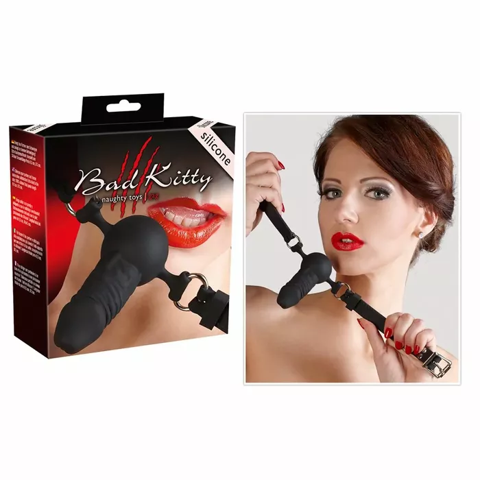 Силиконовый кляп bad kitty — силиконовый кляп Photo 4