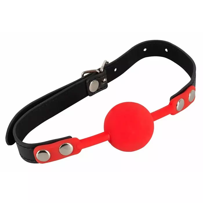 Кляп — bad kitty Red Gag silicone Ø 4 см Photo 2