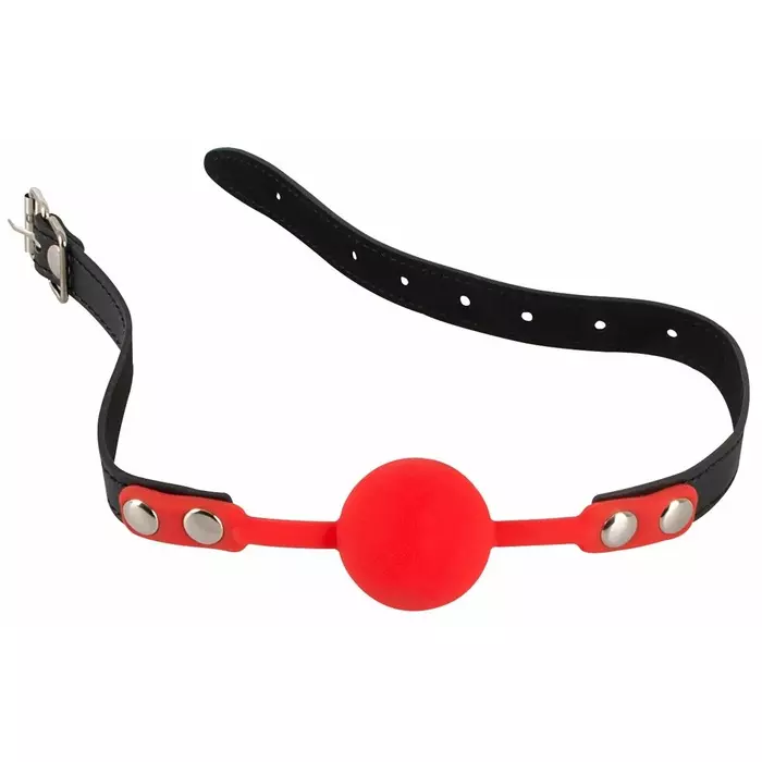 Кляп — bad kitty Red Gag silicone Ø 4 см Photo 3