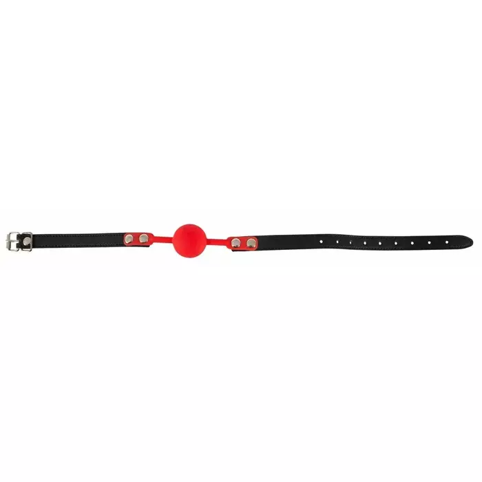 Кляп — bad kitty Red Gag silicone Ø 4 см Photo 4