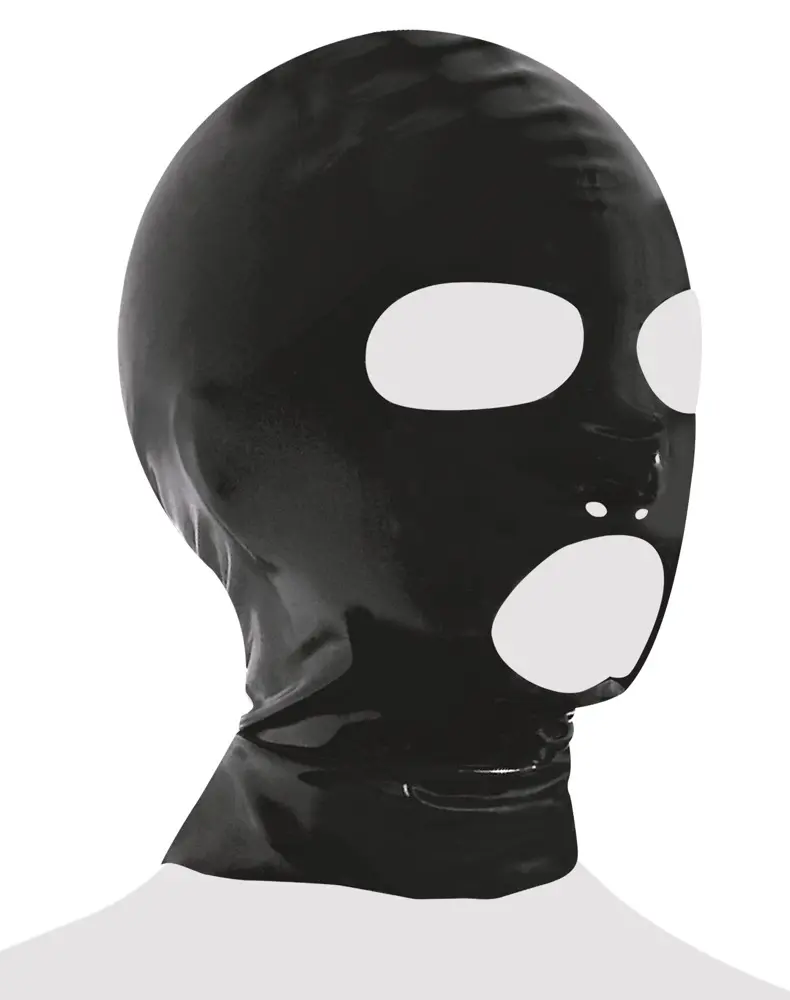 Mask — late x Full-Face Latex Mask black Photo 7