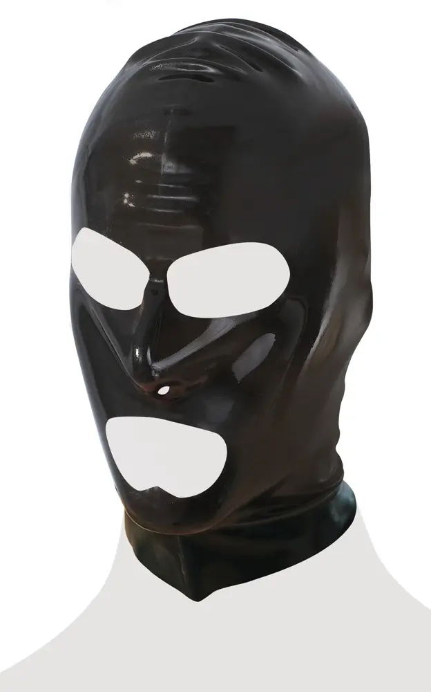 Mask — late x Full-Face Latex Mask black Photo 8