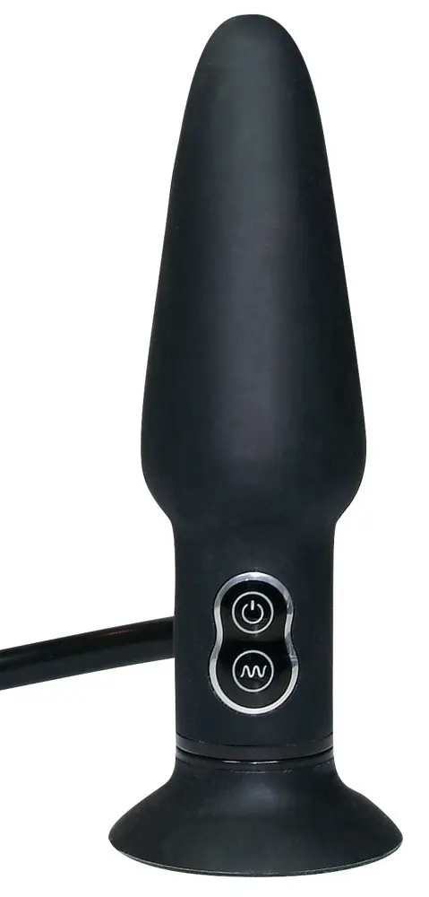 Vibrējošs anālais plug You2Toys True Black Photo 8