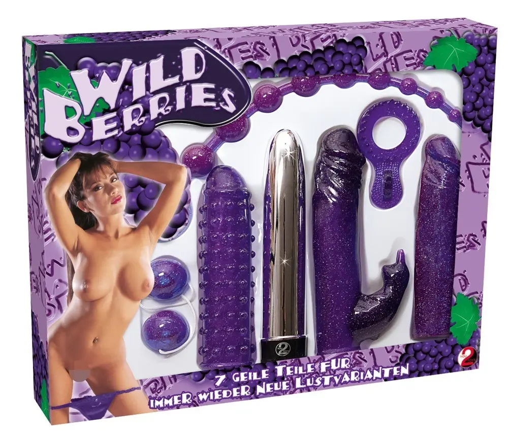 You2Toys Wild Berries komplekts — vibrators un aksesuāri Photo 10