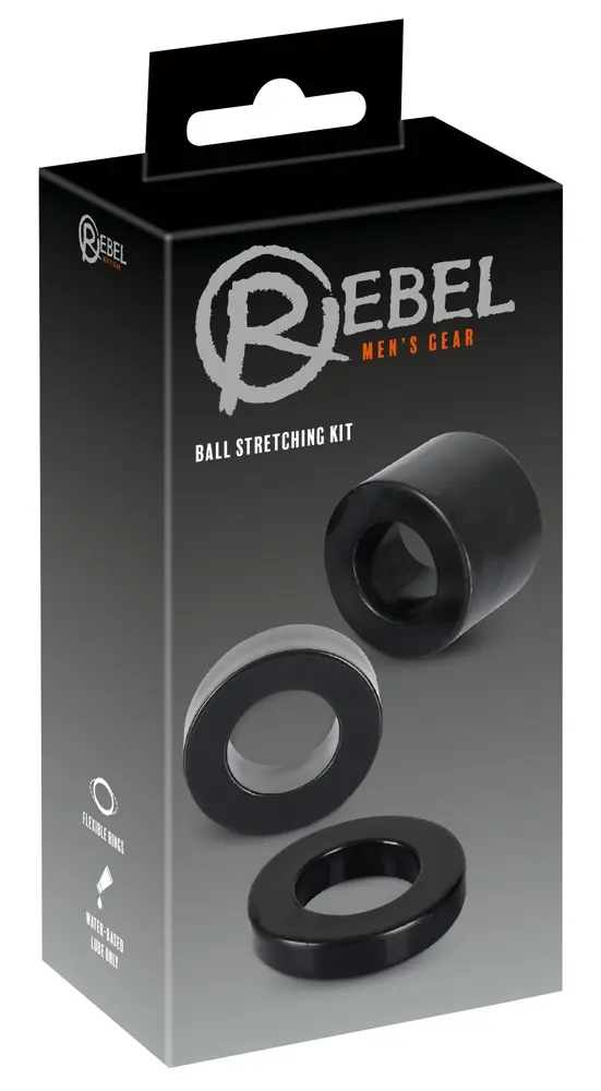 Ball Stretching Kit rebel — 3-piece TPR rings Photo 8