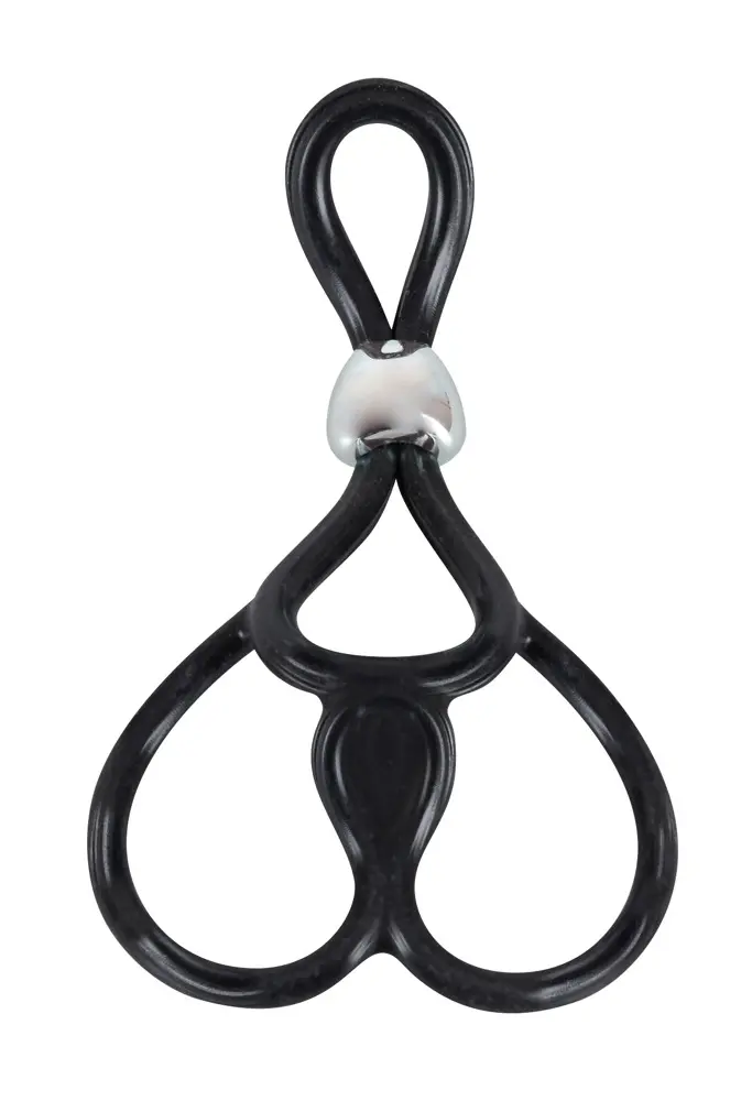 You2Toys Triple Ball and Cock Ring — silikona gredzens Photo 7