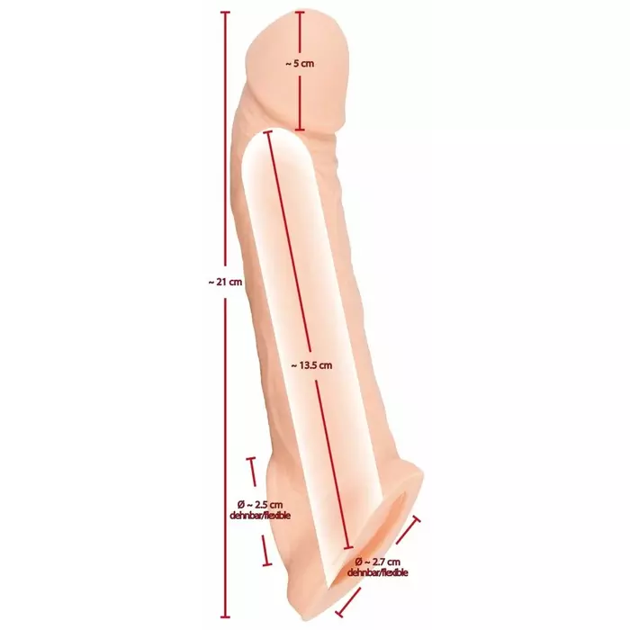 Pārvalks nature skin — TPE 21 cm Photo 7