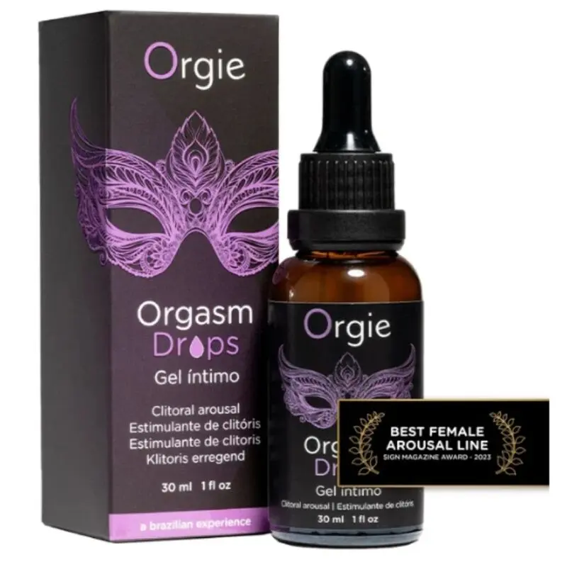 Orgie Orgasm Drops 30 ml — topical clitoral enhancer Photo 5