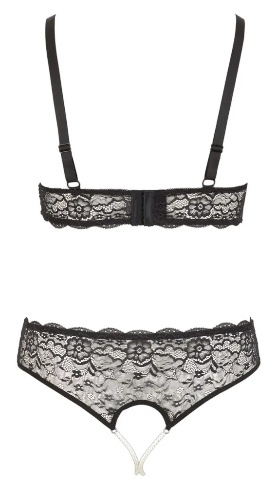 Комплект Cottelli Collection Pearl Set чёрный L Photo 14