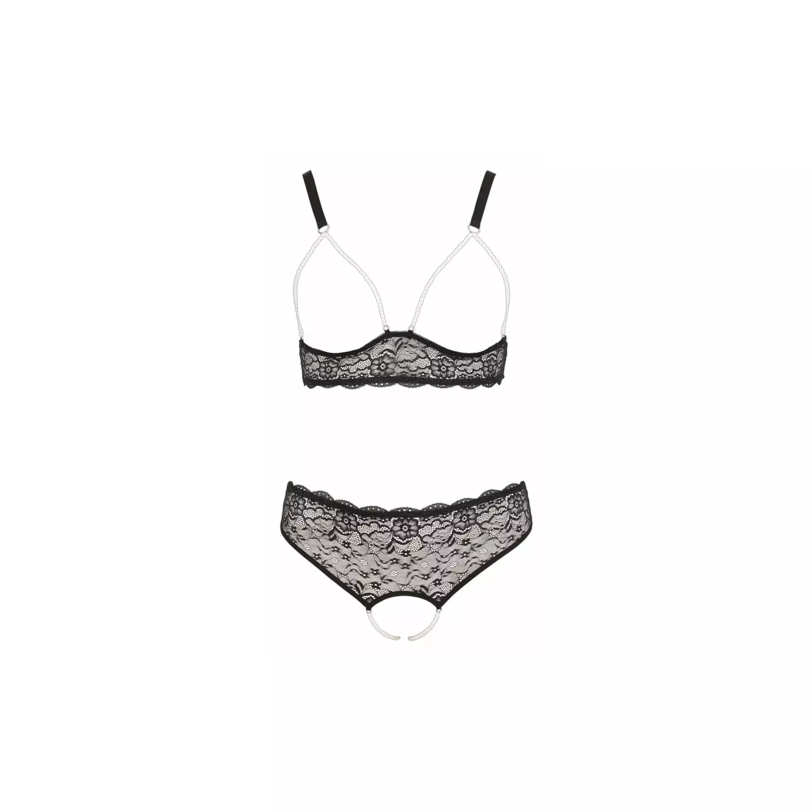 Lingerie Cottelli Collection 4XL Pearl Set Photo 5