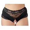 Трусы Cottelli Collection Pearl чёрные, размер L Photo 2