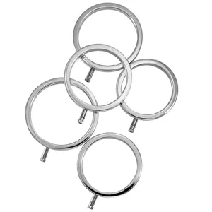 ElectraStim Solid Metal Cock Rings Dzimumlocekļa un sēklinieku gredzens