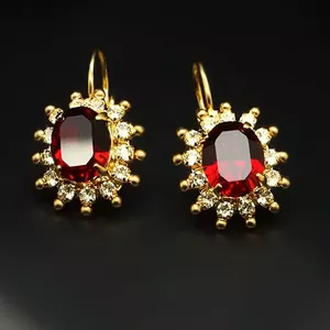 Auskari "Ferro" ar Swarovski™ kristāliem