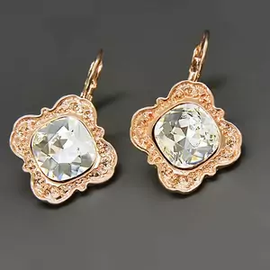 Серьги "Ностальгия III" с кристаллами Swarovski™