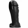 Anal plug all black AB48 — PVC 22 cm, Ø 8 cm Photo 2