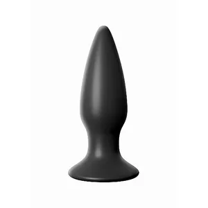 Small Rechargeable Anal Plug - Black
