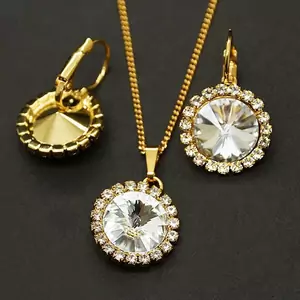 Komplekts "Klaris" ar Swarovski™ kristāliem