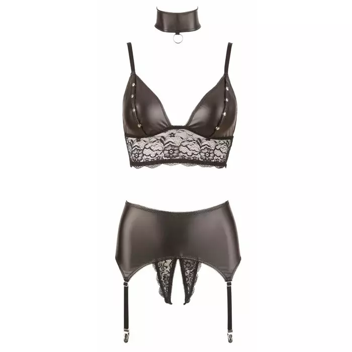 Lingerie bra and suspender set Cottelli Collection XL Photo 6