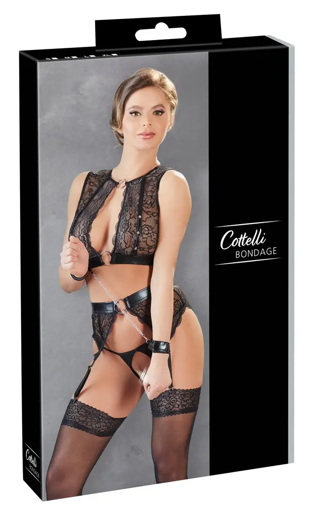 Lingerie set Cottelli Collection Top Set Bondage M Photo 10