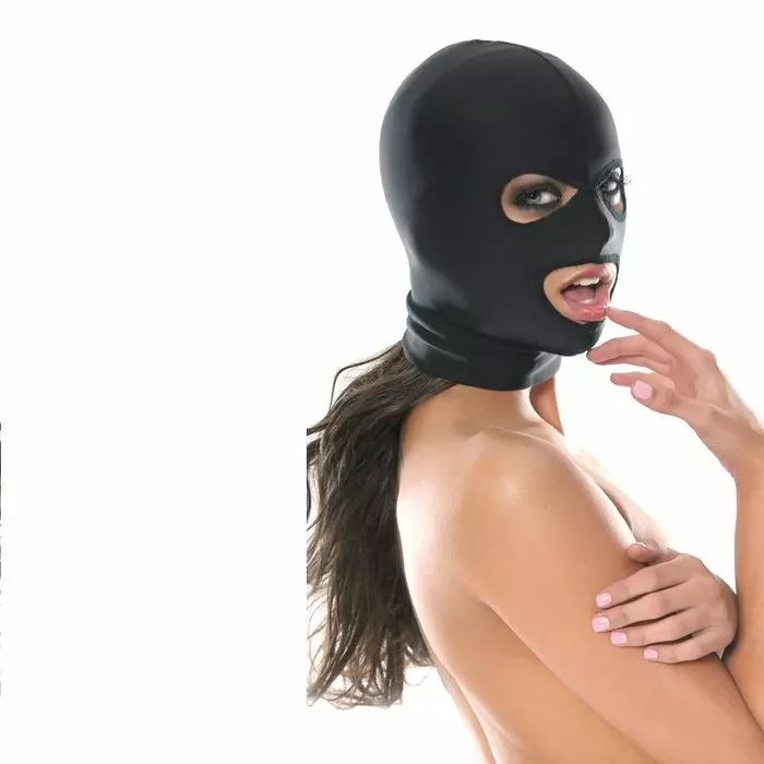 Bondage hood PIPEDREAM Spandex 3‑Hole Hood Photo 3