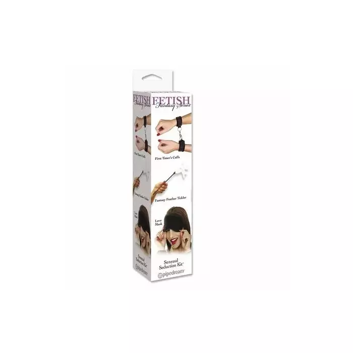 Metāla rokudzelži PIPEDREAM Fetish Fantasy Sensual Seduction Kit Photo 2