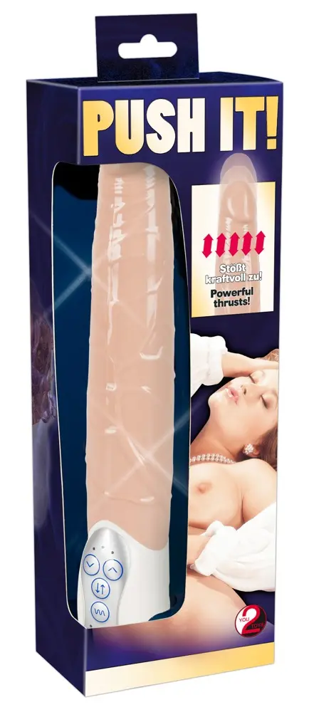 Vibrator You2Toys Push it! — 27.5 cm, Ø 4 cm Photo 6