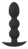 Анальная пробка Black Velvets Heavy Beads — 13,3 см, 1,7–3,2 см Photo 9