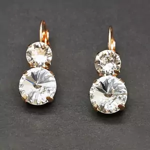 Auskari "Klaris VIII" ar Swarovski™ kristāliem