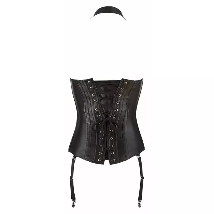 Leather corsage ZADO L — lamb nappa, plant-tanned Photo 6