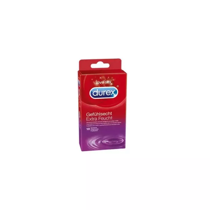 Презервативы Durex Gefühlsecht Xtrafeucht — 10 шт. Photo 2