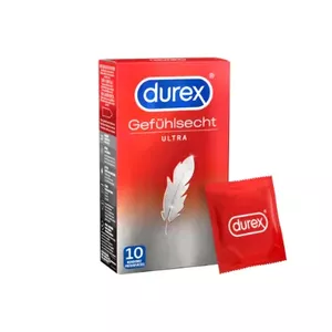 Durex 3245252 prezervatīvs 10 pcs Gludi, nolīdzināti