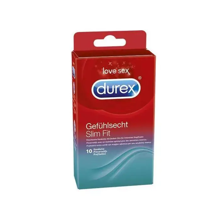 Презервативы Durex Gefühlsecht Slim 10 шт Photo 2