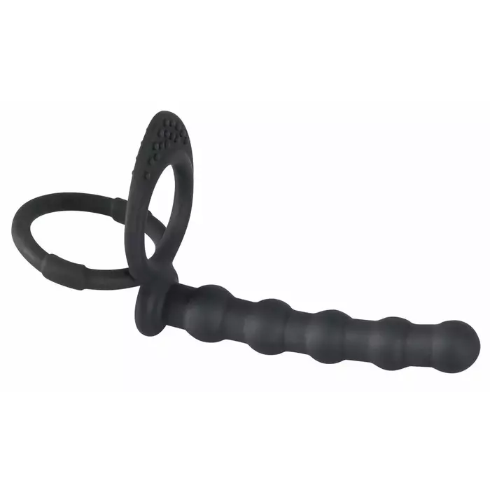 Dzimumlocekļa un bumbu gredzens Black Velvets 05335560000 Photo 2