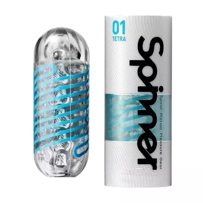 Masturbators Tenga Spinner Tetra — spirālveida TPE ieliktņš Photo 2