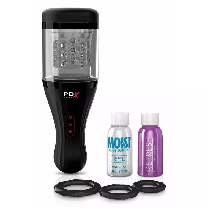 Мастурбатор PIPEDREAM PDX Elite Talk Dirty Rotobator Photo 4