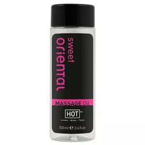 Masāžas eļļa hot Mass.Oil sweet oriental 100 ml — salds orientāls aromāts, 100 ml