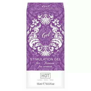 Stimulācijas želeja hot HOT O-Stimulation-Gel 15 ml — sildoša intīmā lubrikācija, 15 ml